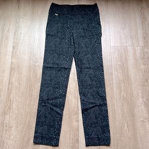 Lisette Women’s Snakeskin Pattern Black & Gray Skinny Jeggings Size 6